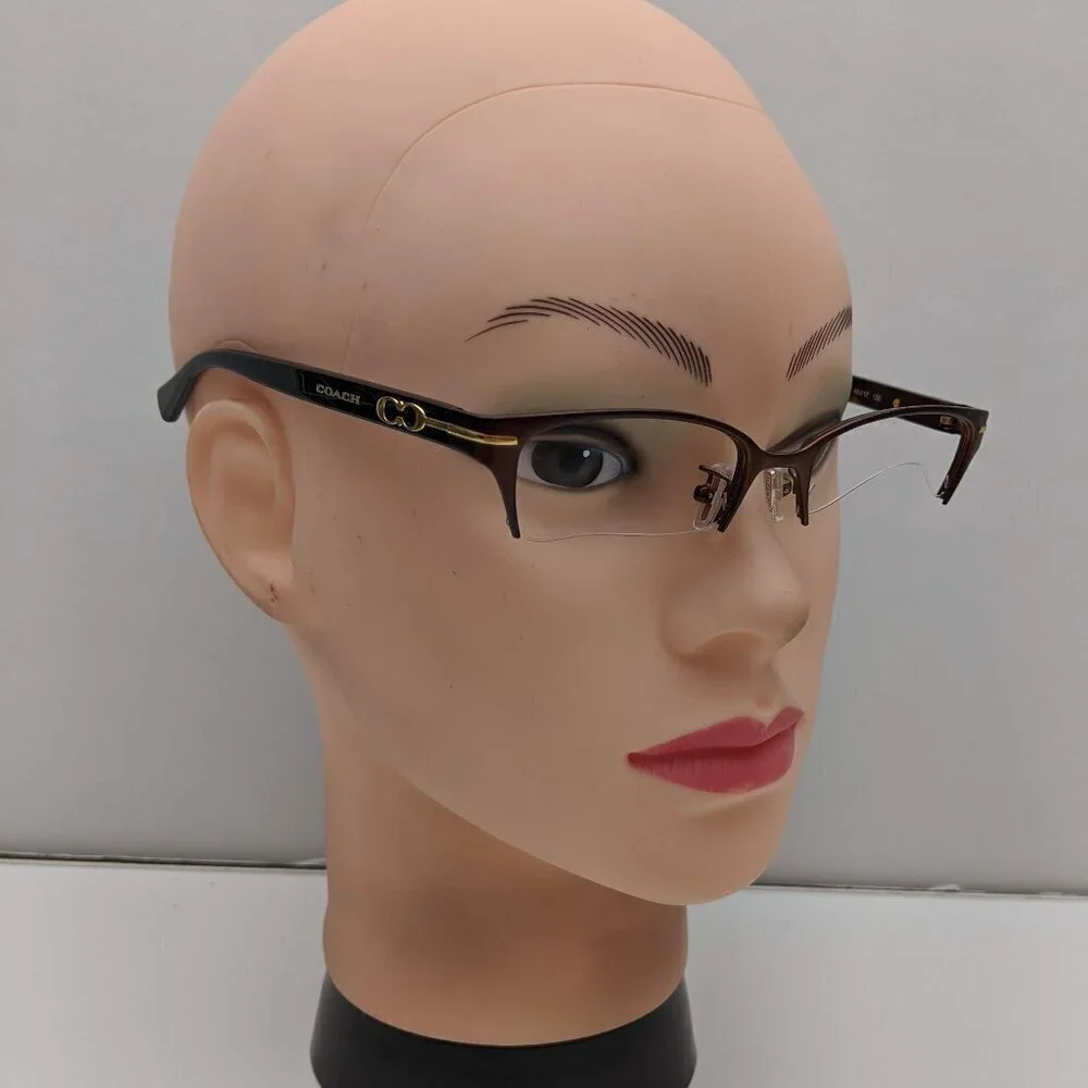 🕶️Coach HC5058 Jackie 9199 Eyeglasses 49/17 135 /YHG635🕶️​